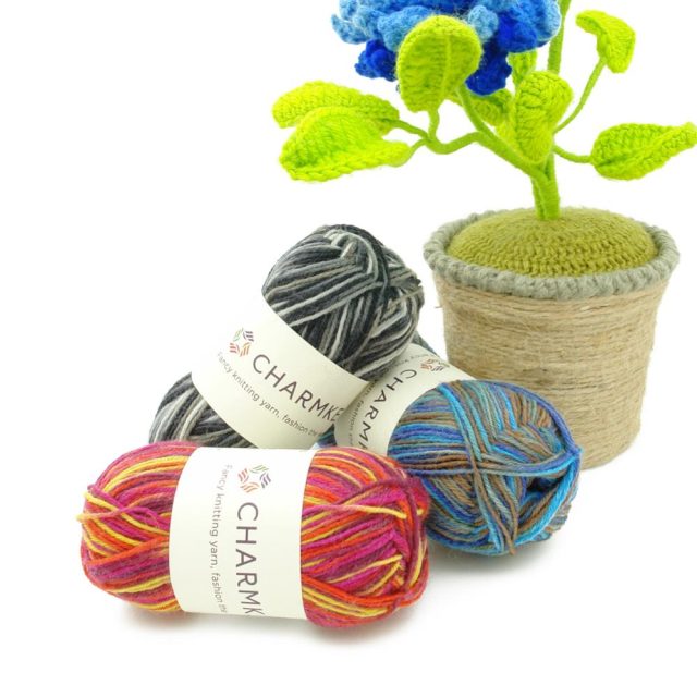 Multi-material color blended yarn (2)