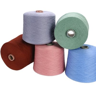 Weaving natural high-quality silk yarn (5)