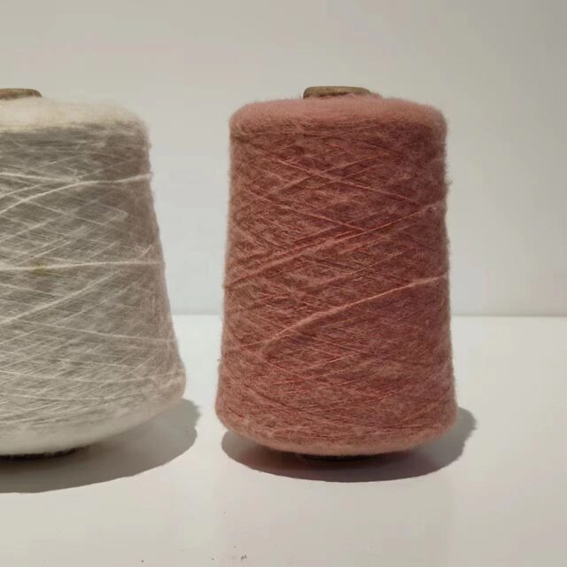 10 Percent Cashmere 90 Percent Wool Yarn Worsted 2 50NM for Women Textile Processing (6) Cashmere Wool Yarn 2 50NM Worsted