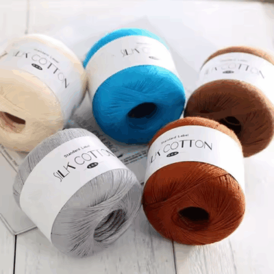 Cotton Yarn Ball for Crochet and Knitting