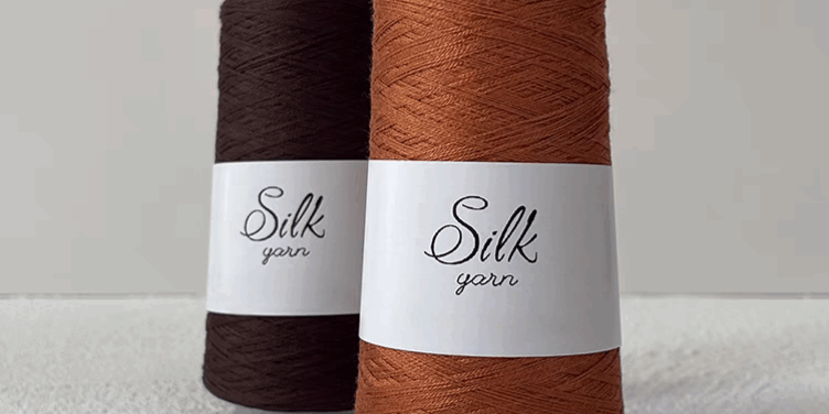 28 1 Ice Silk Yarn 60 Percent Polyester 40 Percent Viscose Sustainable for Summer Knitting (2) Silk Yarn Polyester Viscose Blend for Summer