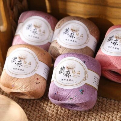 Sparkling Sequin Silk Blend Yarn