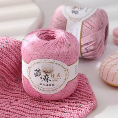 Sparkling Sequin Silk Blend Yarn