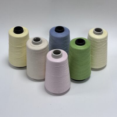 Colourful Polyester Blended Yarn