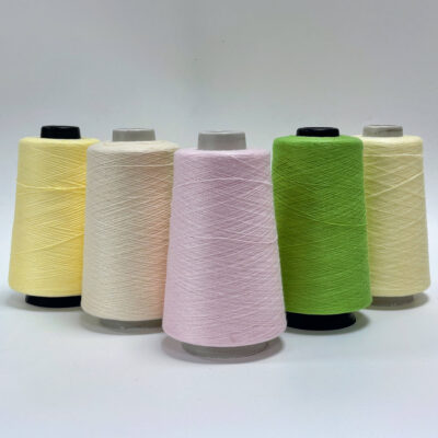 Colourful Polyester Blended Yarn