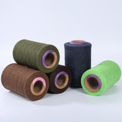 Open End 100 Percent Polyester Yarn