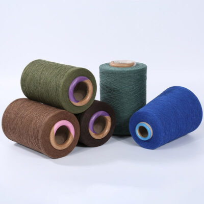 Open End 100 Percent Polyester Yarn