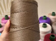 Bright Ice Silk Macrame Cord for DIY Hats