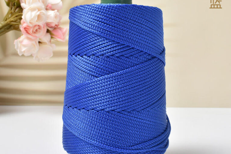 Bright Ice Silk Macrame Cord for DIY Hats