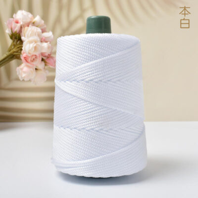 Bright Ice Silk Macrame Cord for DIY Hats
