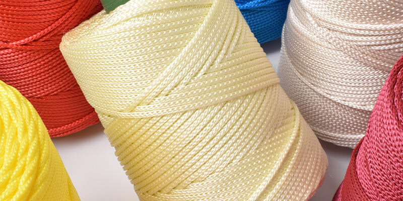 Bright Ice Silk Macrame Cord for DIY Hats
