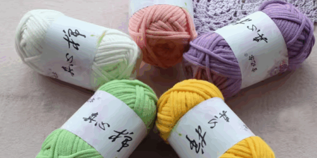 Chunky Wool Yarn Melange for Knitting
