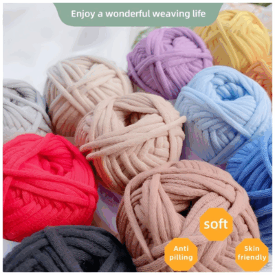 Chunky Wool Yarn Melange for Knitting