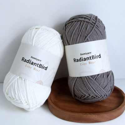 Baby Milk Cotton Yarn Ball for Blanket
