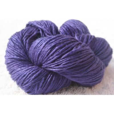 yellow recycled sari silk yarn