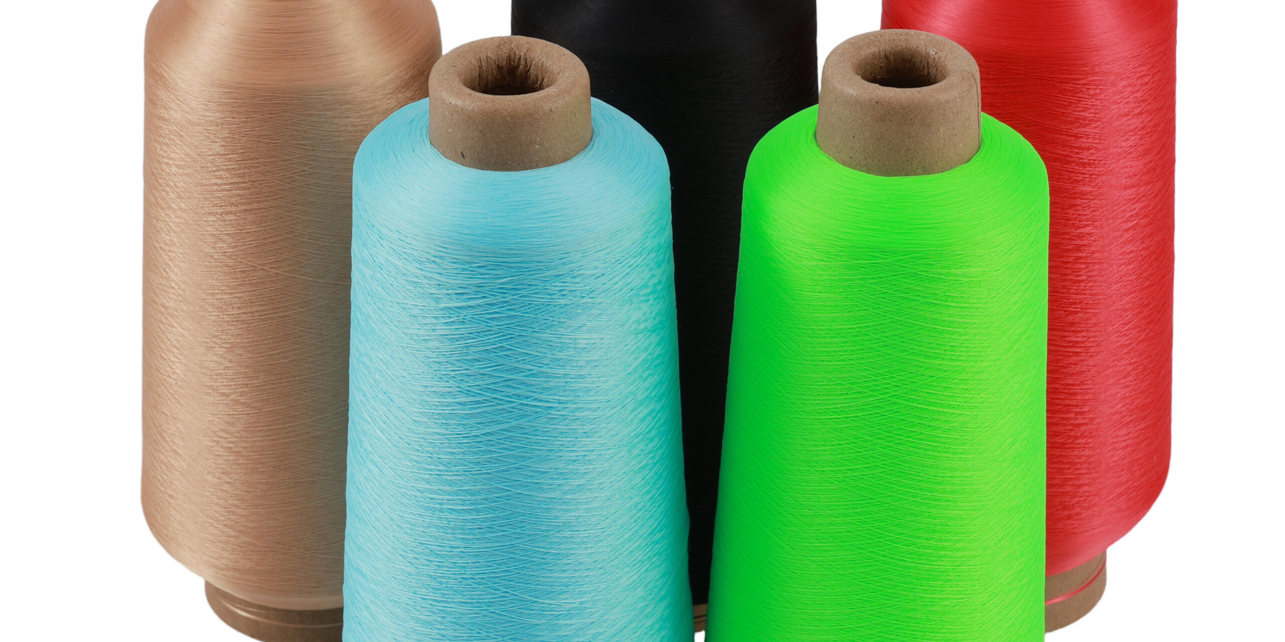 Factory Dyed 70D24F2 Semi-Dull Nylon DTY Yarn for Knitting (5) semi-dull nylon DTY yarn